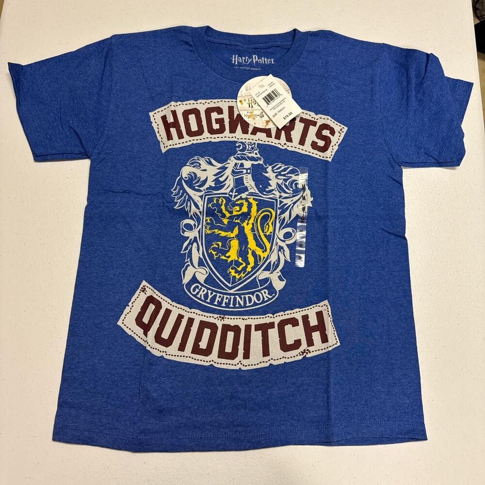 Harry Potter Hogwarts Quidditch Blue T-shirt